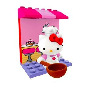 NIB Hello Kitty Mega Blocks Pastry Chef